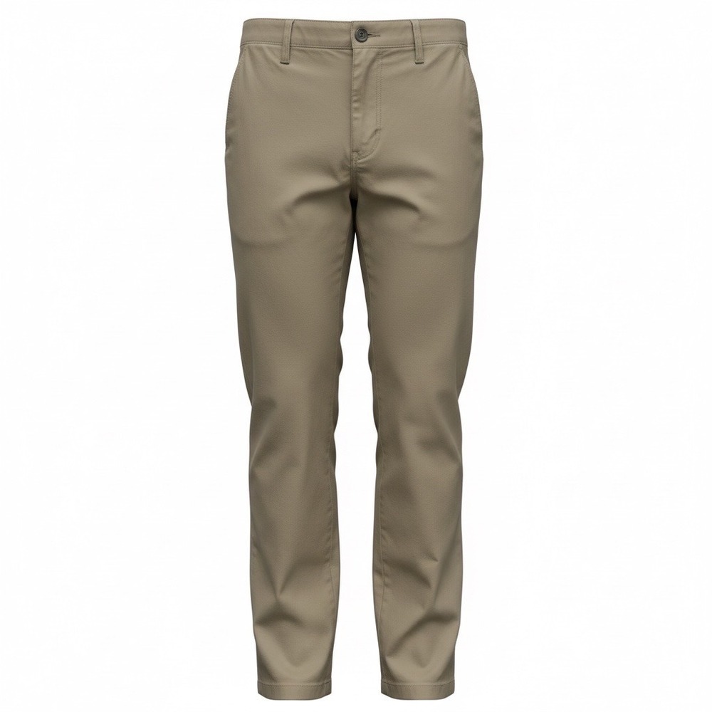Eddie Bauer Women 10 Boyfriend Chino Pants Tan Khaki Straight Leg Cotton Stretch